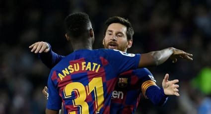 Ansu Fati no se calló y le mandó un mensaje sin igual a Lionel Messi