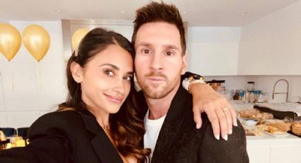 El curioso detalle de la imagen de Lionel Messi y Antonela Roccuzzo con Kit Harington