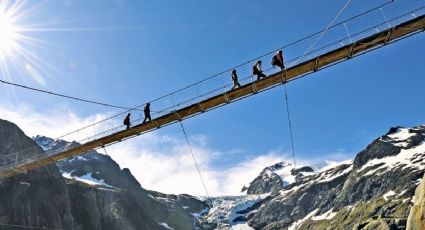 Trift, el puente de los Alpes Suizos que debes visitar si te gusta la adrenalina