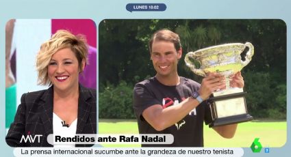 Rafa Nadal lanza el mensaje que paraliza a Cristina Pardo