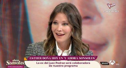 Esther Doña protagoniza la primicia que deja a todos paralizados