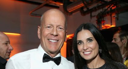 Una gran expareja: la tierna postal navideña de Bruce Willis y Demi Moore