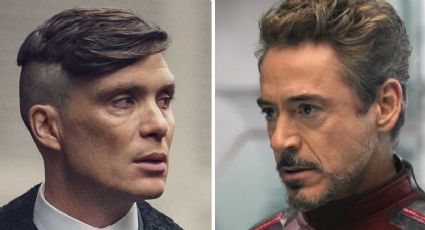 Cillian Murphy, Matt Damon y Robert Downey Jr. juntos en el set de "Oppenheimer"