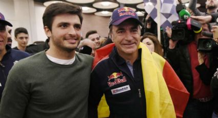 Carlos Sainz homenajeó a su padre de la mejor manera posible en las redes