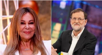 Ana Obregón: muy cerca de Mariano Rajoy