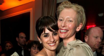 Penélope Cruz presume su gran amistad con Tilda Swinton en la cena de Chanel