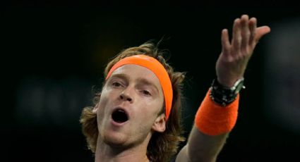 El monumental enojo de Andrey Rublev en la final del Masters 1.000 de Shanghái