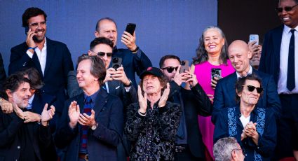 Los Rolling Stones vibraron con El Clásico en Montjuic