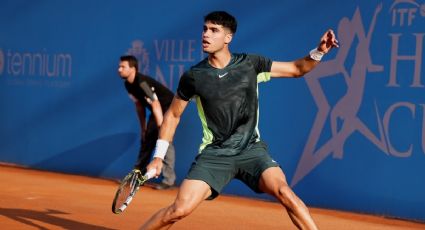 Carlos Alcaraz se chocó con el poderío Italiano de Jannik Sinner