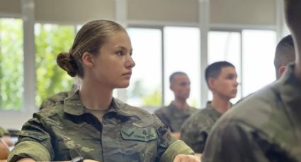 El complejo presente como cadete de la princesa Leonor