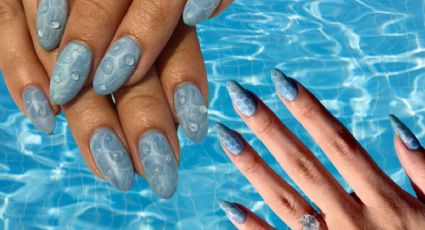 Nail art: así son los diseños con "efecto agua" que marcan tendencia en el mundo