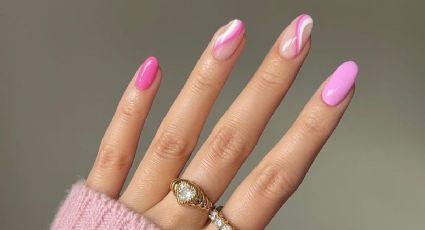 Nail art: así son los diseños de uñas con esmalte rosa que arrasan en el mundo de la moda