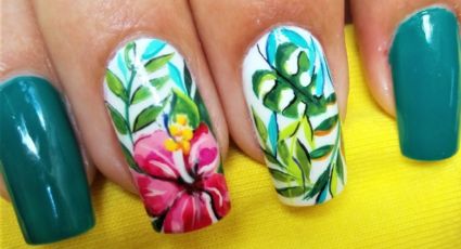 Nail art: así son los diseños con hojas y flores que revoluciona el mundo de la moda