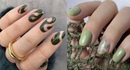 Nail art: descubre la manicura verde que revoluciona al mundo de la moda