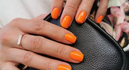 Nail art: así es la manicura francesa naranja que revoluciona al mundo de la belleza