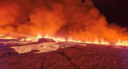 Un volcán de Islandia entró en erupción y os traemos las mejores imágenes