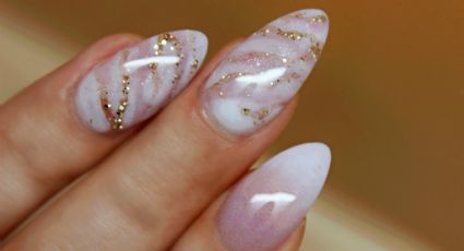 Nail art: así son los diseños de uñas marmoladas que son furor en el mundo de la moda