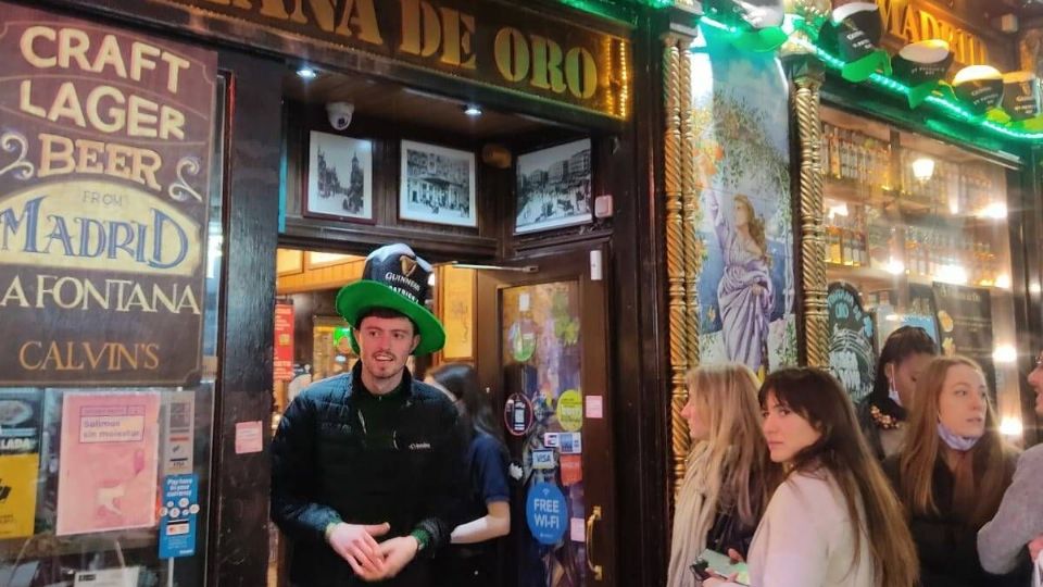 Fiesta de San Patricio en Madrid. Fuente: (Google).