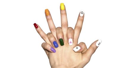 El mix de colores, una de las opciones más divertidas dentro del nail art