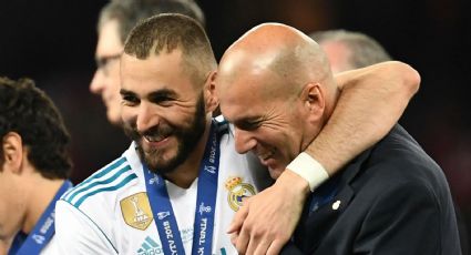 Zinedine Zidane se deshace en elogios para Karim Benzema tras su salida del Real Madrid