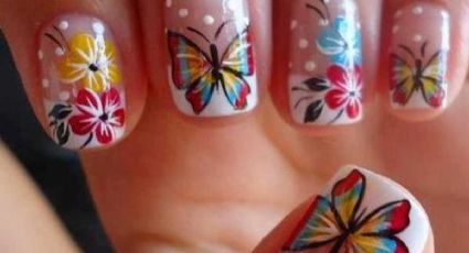 El nail art ideal para aquellas personas  que adoran la naturaleza