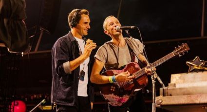 Roger Federer asombra a todos al cantar con Coldplay en Zurich