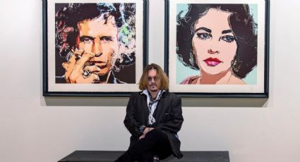 Johnny Depp ganó millones por vender sus pinturas