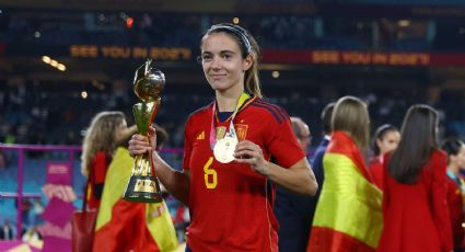 Aitana Bonmatí se queda con el trofeo de la mejor jugadora del Mundial femenino