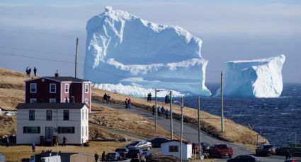 Un iceberg aparece en Canadá y genera conmoción