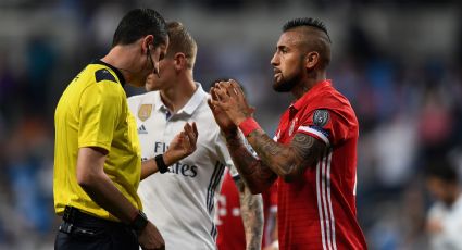 Arturo Vidal denunció las veces que sus equipos fueron perjudicados enfrentando al Real Madrid