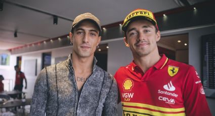 Charles Leclerc y Damiano David sorprenden a los fans con su amistad