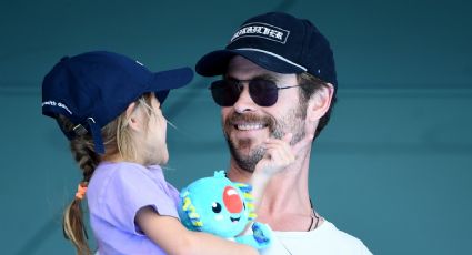 Chris Hemsworth presume a su hija India Rose: "Ha sido su elección"