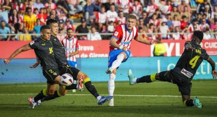 El Girona cede terreno ante el enorme partido del Almería