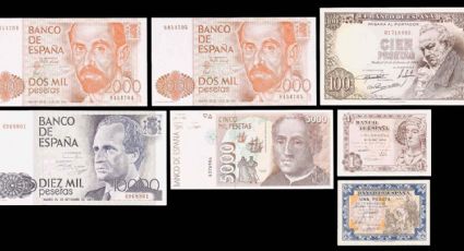 Pagan una fortuna al propietario de estos billetes de pesetas antiguos