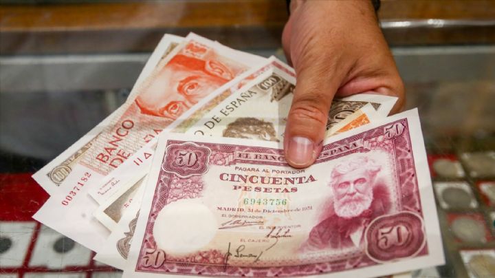 Tres billetes de pesetas alcanzan precios desorbitados en el mercado