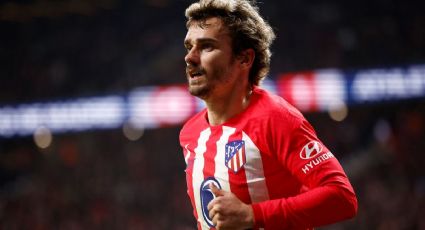 Antoine Griezmann recibe el pulgar bajo de Diego Simeone