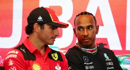 Carlos Sainz habla fuerte y claro sobre Lewis Hamilton antes del GP de Baréin