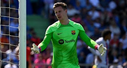 Marc Ter Stegen paraliza los corazones culés en el entrenamiento del Barcelona