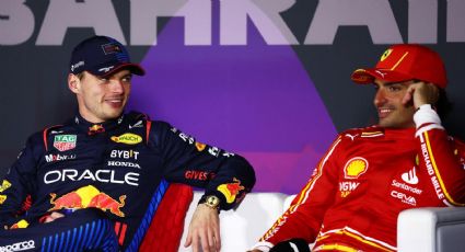 Max Verstappen se rinde ante la gran carrera de Carlos Sainz en Baréin