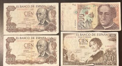 Encuentra estos antiguos billetes de pesetas y salvarás tu economía