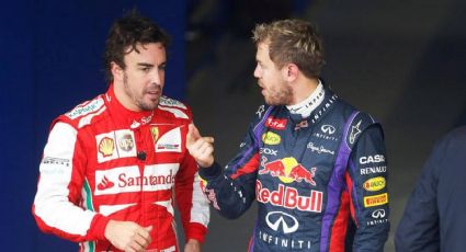 Sebastian Vettel se sincera y deja un tremendo elogio para Fernando Alonso