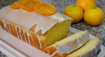 Receta del budín de naranja, en el microondas y en solo 5 minutos