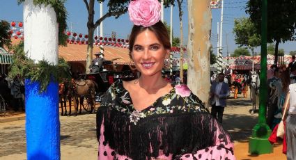 El look de Lourdes Montes para la Feria de Abril: el vestido recomendado