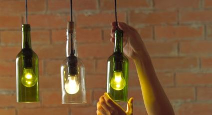 Luz reciclada: ideas inspiradoras para hacer lámparas con frascos y botellas