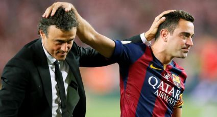 La curiosa respuesta de Luis Enrique al ser consultado por Xavi Hernández