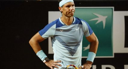 Rafa Nadal preocupa con su llegada a Roma