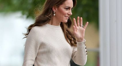 Kate Middleton sorprende y reaparece en público por primera vez