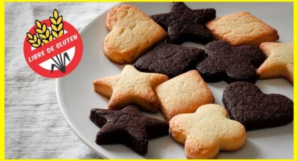 Prepara estas galletas de chocolate sin gluten y en sartén con 3 ingredientes