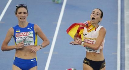 Laura García Caro protagoniza el momento viral del Europeo de Roma