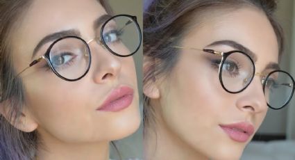 ¿Usas gafas? Este es el maquillaje que resaltará tus ojos